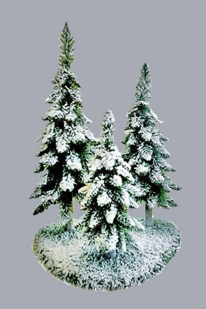 Композиция "Русский лес 1" (снег)